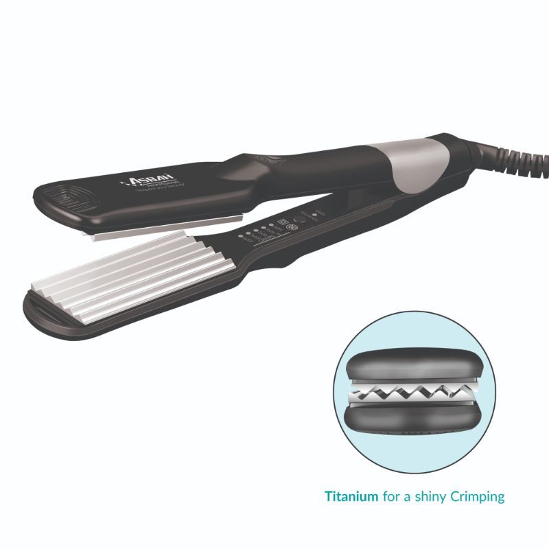 Asbah titanium hair outlet straightener price